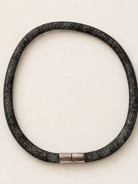 Swarovski Stardust Black Crystal Choker Wrap Bracelet 5089844